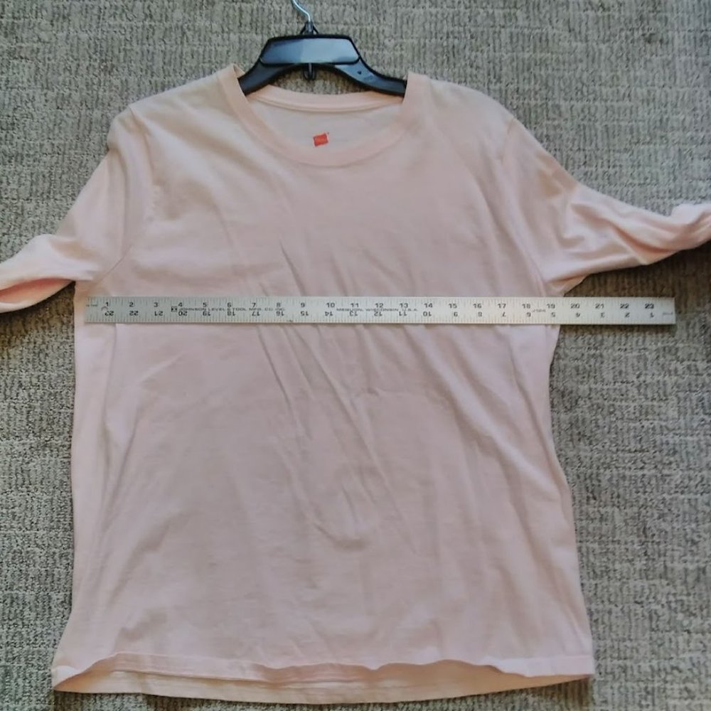 Basic Long Sleeve Pink Tee